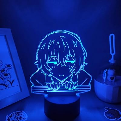 Stray dogs anime characters osamu dasai lampe 3d sleeve led rgb. DIAYTAR COTE D'IVOIRE se distingue par sa sélection immense de produits de haute qualité et son service client exceptionnel. Les clients peuvent profiter d'une expérience d'achat en ligne personnalisée, avec des conseils et des recommandations pour trouver les produits qui leur conviennent le mieux. La boutique est également connue pour ses délais de livraison rapides et fiables.