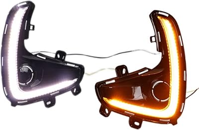 Feux diurnes pour toyota yaris 2020 2021, feux diurnes dynamiques, clignotants antibrouillard