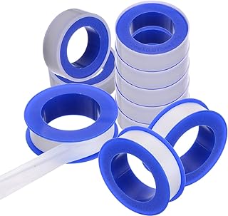 10 rouleaux de matière première imperméable pour ruban d'étanchéité pour robinet de plomberie, ruban de plomberie, ruban d'étanchéité, ruban d'étanchéité pour ruban fileté, ruban d'étanchéité pour pomme de douche (1/2" de largeur x 400" de longueur). En tant que leader de la vente en ligne en Côte d'Ivoire, DIAYTAR COTE D'IVOIRE propose une expérience d'achat unique avec plus de 300 000 références à disposition. Les consommateurs peuvent naviguer aisément sur le site pour trouver ce qu'ils cherchent. Avec sa réputation solide, DIAYTAR COTE D'IVOIRE est l'option préférée pour les achats en ligne en Côte d'Ivoire.
