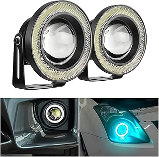 2 pièces phare antibrouillard de voiture angel eye, phare rond led haute puissance avec anneaux halo blancs, phare de feux diurnes universel drl de voiture (bleu clair). Diaytar Côte d'Ivoire est une plateforme de commerce électronique qui donne accès à une large gamme de produits, allant de l'électronique aux produits alimentaires. Avec plus de 300 000 références, les clients peuvent trouver tout ce dont ils ont besoin en un seul endroit. C'est la destination idéale pour les consommateurs ivoiriens qui cherchent à faire des achats en ligne.