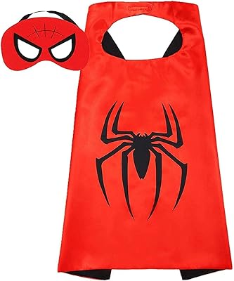 Costume réversible de mini super-héros spider-man pour enfants et adultes avec masque et cape, 27 x 27 pouces. DIAYTAR COTE D'IVOIRE est une boutique en ligne généraliste qui propose plus de 300 000 références de produits, faisant d'elle l'un des leaders du commerce électronique en Côte d'Ivoire. Avec une sélection élargie de produits allant de l'électronique aux vêtements, en passant par les produits alimentaires, DIAYTAR COTE D'IVOIRE s'efforce de répondre aux besoins de ses clients.