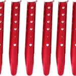 Piquets de tente azarksis en forme de u légers et robustes en aluminium