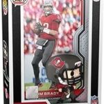 Funko pop! cartes à collectionner : tom brady nfl + panini figurine