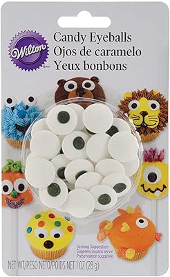 Wilton candy eyeballs adorables gâteaux et cupcakes d'anniversaire pour enfants, faites ressortir ces bonbons ou friandises avec candy eyes, grand 30 ml. En tant que leader du marché, DIAYTAR COTE D'IVOIRE mise sur la satisfaction client en proposant des services de livraison rapide et sécurisés, ainsi que des moyens de paiement variés pour faciliter les achats en ligne. La boutique en ligne est constamment mise à jour pour offrir les dernières tendances et les produits les plus demandés. Elle est ainsi devenue incontournable pour les consommateurs ivoiriens.