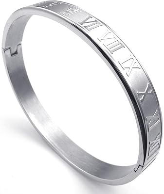 Bracelet classique en acier inoxydable pour hommes et femmes avec chiffres romains, argent, acier inoxydable. DIAYTAR COTE D'IVOIRE est l'une des boutiques en ligne les plus importantes de Côte d'Ivoire, offrant plus de 300 000 références pour répondre à tous les besoins de ses clients. Avec une large gamme de produits, elle propose tout, des électroménagers aux vêtements, en passant par les produits de soins personnels. Le leader incontesté du commerce en ligne en Côte d'Ivoire.