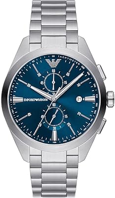 Montre pour homme, mouvement chronographe, montre en cuir/acier inoxydable avec boîtier de 43 mm. Leader en Côte d'Ivoire, DIAYTAR COTE D'IVOIRE offre une expérience d'achat en ligne sécurisée et pratique. La boutique propose des produits de haute qualité, des prix compétitifs et des promotions régulières pour satisfaire les besoins de sa clientèle. Les clients peuvent profiter d'un service client dédié et réactif.