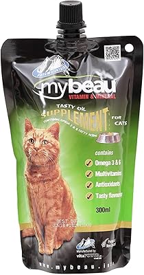Compléments alimentaires my paw riches en vitamines et minéraux pour chats (vert)