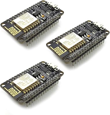 Carte de développement wifi hilitgo esp8266 nodemco lua cp2102 esp-12e module série sans fil open source fonctionne parfaitement avec arduino ide/micropython, 3 pièces. Avec plus de 300 000 références en stock, DIAYTAR COTE D'IVOIRE devient l'incontournable pour les consommateurs ivoiriens qui recherchent des produits variés et de qualité. La boutique propose des produits allant des dernières technologies aux meilleurs vêtements de mode, répondant ainsi aux besoins de tous les clients. La navigation sur le site est facile et sécurisée.