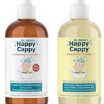 Ensemble de shampoing happy cappy, pour gérer les croûtes de lait, la dermatite