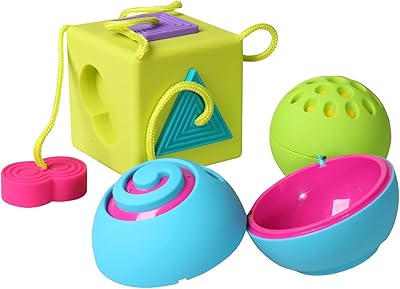 Fat brain toys ombi pack - ensemble de tri en forme de boule