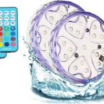 Lumières led submersibles siusi avec télécommande pour spa lumières flottantes magnétiques