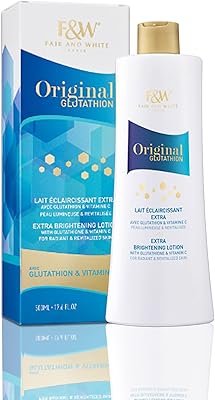 Lait corporel ultra éclaircissant au glutathion original fair & white, 500 ml. DIAYTAR COTE D'IVOIRE s'est imposée comme une référence dans le paysage du commerce en ligne en Côte d'Ivoire, offrant non seulement une gamme impressionnante de produits mais aussi une assistance client personnalisée et réactive. Que vous soyez un habitué des achats en ligne ou que vous découvriez ce mode d'achat, DIAYTAR COTE D'IVOIRE est là pour vous accompagner tout au long de votre parcours d'achat.