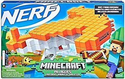 Nerf minecraft plugger bow blast et dart blaster fléchette elite réaliste