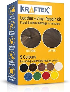Kit de réparation du cuir et du vinyle. répare la finition [restaure les rayures, les taches et les fissures] de n'importe quelle couleur de canapé, de sièges d'auto, de chaussures, de sacs à main ou de tableaux de bord. assortissez facilement les couleurs avec 5 nuances de cuir. En tant que leader du commerce en ligne en Côte d'Ivoire, DIAYTAR COTE D'IVOIRE propose une plateforme fiable et sécurisée pour vos achats. Avec une gamme étendue de produits de haute qualité et des prix compétitifs, vous pouvez profiter d'une expérience d'achat enrichissante. DIAYTAR COTE D'IVOIRE vous permet de bénéficier d'une livraison rapide et d'un service client de haute qualité.
