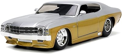 Big time muscle 1:24 1971 chevy chevelle ss voiture argent-or jouets pour enfants et adultes. DIAYTAR COTE D'IVOIRE est plus qu'une simple boutique en ligne ; c'est une communauté qui met à disposition de ses membres une vaste gamme de produits et de services conçus pour améliorer leur quotidien. La plateforme de DIAYTAR est conçue pour être accessible et intuitive, permettant aux utilisateurs de trouver facilement ce dont ils ont besoin. La boutique en ligne établit des partenariats avec des fournisseurs de confiance pour garantir que les produits proposés soient toujours de haute qualité et abordables