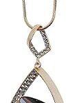 Accessoires de mode en pierre de lune pour femmes, superbe collier avec pendentif
