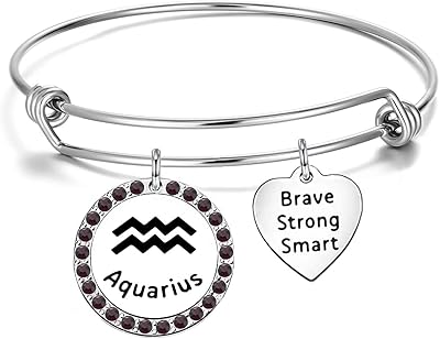 Bracelet horoscope astrologique 12 constellations, bracelet cadeau d'anniversaire pour femme, cadeaux d'inspiration intelligente puissante, métal, acier inoxydable. DIAYTAR COTE D'IVOIRE a établi une réputation solide en tant que boutique en ligne fiable et de confiance. Les clients apprécient la grande sélection de produits, les prix compétitifs et la qualité des services offerts. La boutique continue de s'efforcer pour améliorer l'expérience de ses clients.