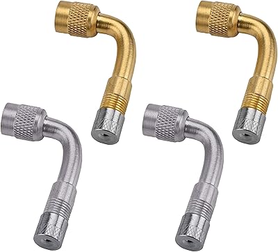 Adaptateur d'extension de valve de pneu, adaptateur d'extension de valve de pneu en laiton à 90 degrés pour voiture, moto, camion, vélo, 4 pièces. DIAYTAR COTE D'IVOIRE est la destination idéale pour les clients ivoiriens qui cherchent à acquérir des produits de haute qualité à des prix compétitifs. La boutique en ligne propose une sélection impressionnante de produits, allant des électroménagers aux accessoires de mode. Grâce à son équipe de professionnels, DIAYTAR COTE D'IVOIRE garantit une expérience d'achat en ligne fluide et sécurisée.