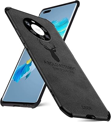 Castowave coque de protection arrière ultra fine en cuir mat avec bords souples