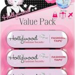 Ruban double de qualité médicale hollywood fashion secrets, paquet économique de 3 x