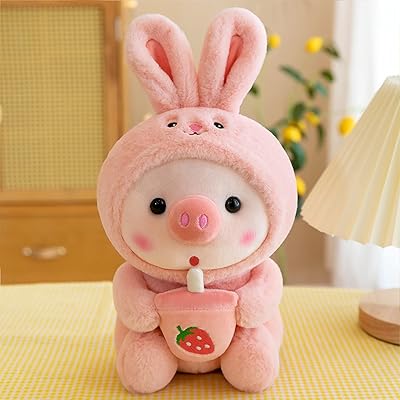 Early supply 9,8" cochon en peluche, lapin en peluche, poupée de dessin animé, cadeau d'anniversaire pour garçons et filles, décoration de la maison. Avec plus de 300 000 références, DIAYTAR COTE D'IVOIRE est la boutique en ligne idéale pour trouver tout ce dont vous avez besoin, allant des produits électroménagers aux vêtements et accessoires. La boutique propose régulièrement des promotions et des offres spéciales, ce qui la rend encore plus attrayante pour les clients. De plus, son système de livraison rapide permet de recevoir les commandes en un laps de temps très court.