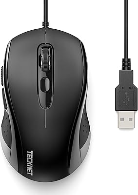 Technet alpha mouse s3 usb filaire 6 boutons souris de jeu optique