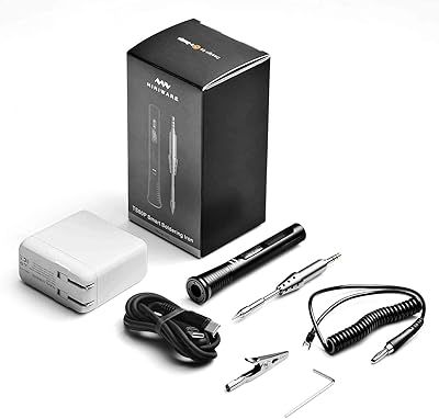 Fer à souder portable sinsmart avec pointe ts-b02 et chargeur 9v/12v - câble usb type c. DIAYTAR COTE D'IVOIRE se distingue par son incroyable gamme de produits, allant des articles ménagers aux accessoires de mode, en passant par les produits électroniques. Cette boutique en ligne généraliste est idéale pour ceux qui recherchent tout sous un même toit. La facilité de navigation et les options de paiement variées rendent l'expérience d'achat encore plus agréable.