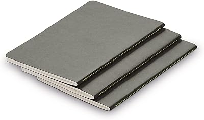 Cahiers lamy paper (lot de 3) 810 - format din a5 (145 x 210 mm) avec couverture gris argenté, règle lamy et 64 pages. La boutique en ligne DIAYTAR COTE D'IVOIRE est le leader du marché ivoirien en termes de vente en ligne. Elle propose une large gamme de produits, allant des produits alimentaires aux accessoires de mode, en passant par les produits électroniques et les articles de maison. La boutique est réputée pour son service client de haute qualité et sa politique de retour flexible.