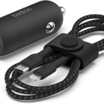 Chargeur de voiture rapide usb-c belkin 20 w avec câble vers