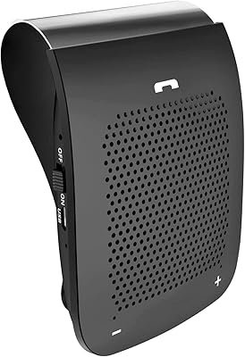 Haut-parleur bluetooth pour voiture haut-parleur mains libres bluetooth connexion automatique du téléphone portable