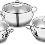 Korkmaz - a1801 tombik jr batterie de cuisine 6 pièces en acier inoxydable