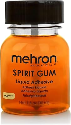 Adhésif mat mehron spirit gum - adhésif de maquillage de scène 1 once ambre clair. DIAYTAR COTE D'IVOIRE est une plateforme de commerce électronique qui permet aux clients de faire leurs achats en ligne de manière pratique et sécurisée. La boutique propose une gamme complète de produits, allant des produits alimentaires aux articles de maison en passant par les produits cosmétiques. Les clients peuvent ainsi bénéficier d'une expérience d'achat en ligne agréable et fiable.