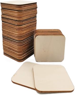 50pcs blocs de bois non finis, carrés en bois vierges 4x4" pour l'artisanat, carreaux de bois carrés ronds, pour l'artisanat, la peinture, les carreaux de scrabble, l'écriture, le coloriage, le projet de décoration. La boutique en ligne DIAYTAR COTE D'IVOIRE est la destination idéale pour les consommateurs ivoiriens qui cherchent à faire des achats pratiques et abordables. Avec une gamme de produits allant des produits alimentaires aux produits électroménagers, la boutique offre une expérience d'achat unique et personnalisée. Elle met également l'accent sur la sécurité et la fiabilité des transactions en ligne.