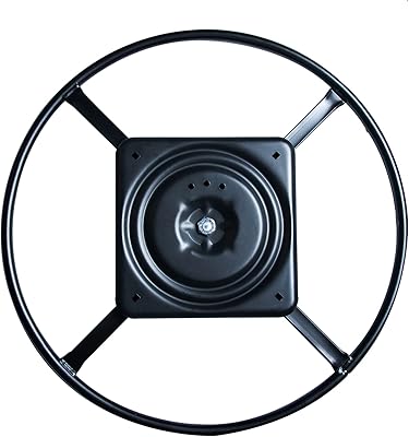 Yoogu base en anneau pour meuble de 24" avec base pivotante de remplacement à 360 degrés avec plaque de 10" pour chaises et canapé. DIAYTAR COTE D'IVOIRE, leader des boutiques en ligne généralistes en Côte d'Ivoire, offre plus de 300 000 références pour répondre à tous vos besoins. Avec une large gamme de produits, vous trouverez tout ce dont vous avez besoin pour vous et votre maison. DIAYTAR est la destination idéale pour une expérience d'achat en ligne pratique et fiable.