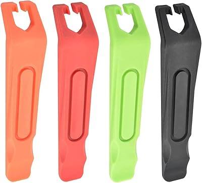 Démonte-pneu de vélo, levier de pneu de vélo universel en plastique solide et durable, outil de retrait de pneu de vélo de montagne ou de route (4 pièces). DIAYTAR COTE D'IVOIRE est la destination idéale pour toute personne cherchant à acheter des produits en ligne en Côte d'Ivoire. Avec plus de 300 000 références, elle propose une grande variété de produits allant de l'électronique à la mode en passant par les produits ménagers. Les produits sont livrés rapidement et les prix sont abordables.