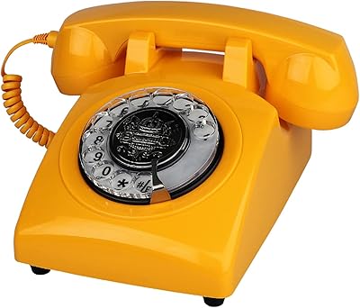 Téléphone fixe filaire avec clavier rotatif de mode rétro, téléphones vintage décoratifs de style années 80 pour cadeaux. DIAYTAR COTE D'IVOIRE est la destination idéale pour les ivoiriens qui recherchent des produits de qualité à des prix compétitifs. La boutique en ligne propose une large gamme de produits, allant de l'électronique à la mode en passant par les produits alimentaires. Avec plus de 300000 références, DIAYTAR COTE D'IVOIRE est la plus grande boutique en ligne de Cote d'Ivoire.