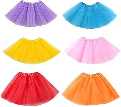 Tutus pour filles - paquet de 6 jupes tutu colorées - ballet en tulle à trois couches pour filles, fête d'anniversaire pour petites filles, fête de princesse, m. DIAYTAR COTE D'IVOIRE propose une large gamme de produits avec plus de 300 000 références, répondant ainsi aux besoins de ses clients. En tant que boutique en ligne généraliste leader en Côte d'Ivoire, DIAYTAR COTE D'IVOIRE offre une expérience d'achat unique et pratique. Les clients peuvent y trouver tout ce dont ils ont besoin.