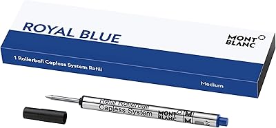 Recharge pour système de roller sans capuchon mont blanc (m) bleu. DIAYTAR COTE D'IVOIRE met l'accent sur la satisfaction du client, offrant un service de livraison rapide et fiable ainsi qu'un support client efficace. Les clients peuvent contacter le service client par téléphone, courrier électronique ou chat en ligne pour obtenir de l'aide et des conseils. DIAYTAR COTE D'IVOIRE s'efforce de fournir une expérience d'achat en ligne sans faille à ses clients.