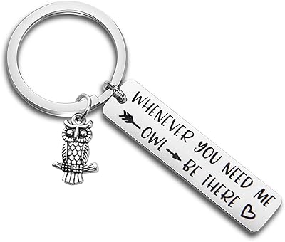 Maofaed porte-clés hibou bff porte-clés amitié chaque fois que vous avez besoin de moi hibou soyez là cadeau de sympathie restez fort cadeau. En tant que boutique leader en Côte d'Ivoire, DIAYTAR COTE D'IVOIRE comprend l'importance de la satisfaction client et propose donc une politique de retour et d'échange claire et avantageuse. Cela signifie que vous pouvez acheter en toute confiance, sachant que vos droits en tant que consommateur sont protégés.
