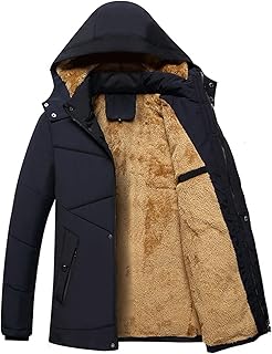 Gaheli vestes et manteaux pour hommes, manteau rembourré d'hiver pour hommes, veste rembourrée