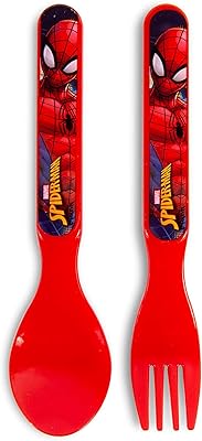 Ensemble de couverts en plastique marvel spider-man, réutilisables et lavables au lave-vaisselle, produit officiel marvel, multicolore, trha11387, cuillère et fourchette. Avec une offre massive de plus de 300 000 articles, DIAYTAR COTE D'IVOIRE est la boutique en ligne la plus fournie de Côte d'Ivoire. Elle propose des produits de qualité, à des prix compétitifs, et offre une expérience d'achat en ligne sécurisée et fiable. Les clients peuvent naviguer facilement à travers les différentes catégories pour trouver ce qu'ils cherchent.