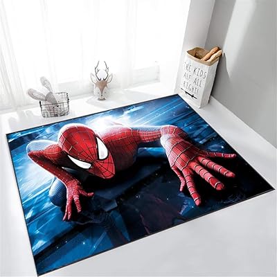 Tapis spider-man en fibre de polyester avec motif avengers de la série animée, antidérapant, facile à nettoyer, personnalisable, taille 50 x 80. DIAYTAR COTE D'IVOIRE est la référence pour les achats en ligne en Cote d'Ivoire, avec une sélection immense de produits. Les clients peuvent trouver tout ce dont ils ont besoin, des produits de beauté aux accessoires de maison, sur cette plateforme. L'expérience d'achat est rendue facile et sécurisée.