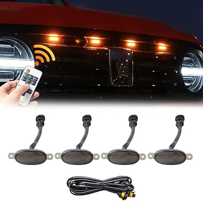 Yafrato 4 pièces feux de calandre étanches avec lentille ambre fumé pour jeep grand cherokee / ford f150 / ford raptor / dodge ram 1500 / 2500. DIAYTAR COTE D'IVOIRE, pionnière dans le commerce en ligne en Côte d'Ivoire, propose une expérience d'achat unique et enrichissante. Elle combine la commodité du shopping en ligne avec la fiabilité d'une boutique physique, offrant ainsi le meilleur des deux mondes. La boutique est engagée dans la création d'une communauté de clients satisfaits et fidèles.