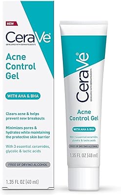Gel anti-acné cera v avec aha et bha 40 ml