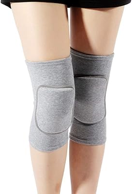 Genouillères en coton doux pour volley-ball et tennis 1 paire