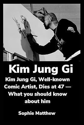 Livre de kim jung gi : gi dessinateur de bandes dessinées bien