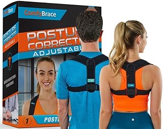 Orthèse de correction de posture comfybras pour hommes et femmes - entièrement réglable