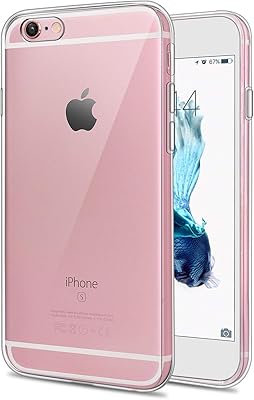 Coque diwangs pour iphone 6 plus 6s plus pare-chocs transparent absorbant les chocs