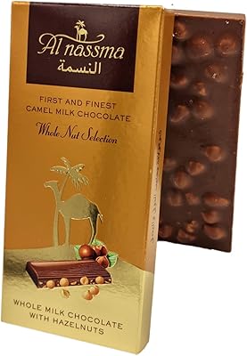 Barres de chocolat au lait de chamelle entière al nassma