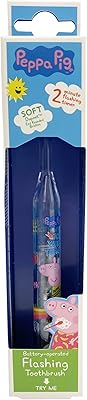 Brosse à dents multicolore peppa pig flash
